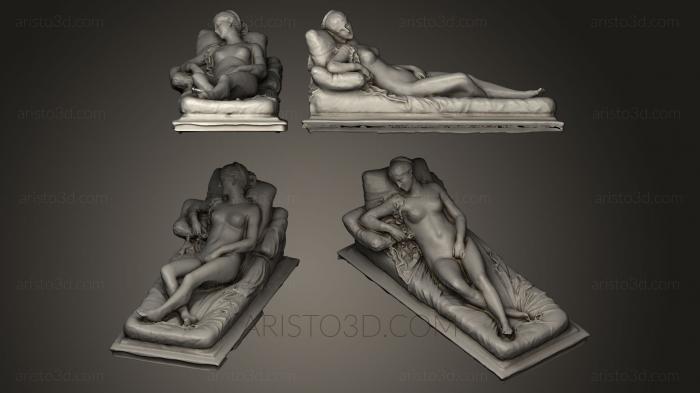 Figurines of girls (STKGL_0159) 3D model for CNC machine